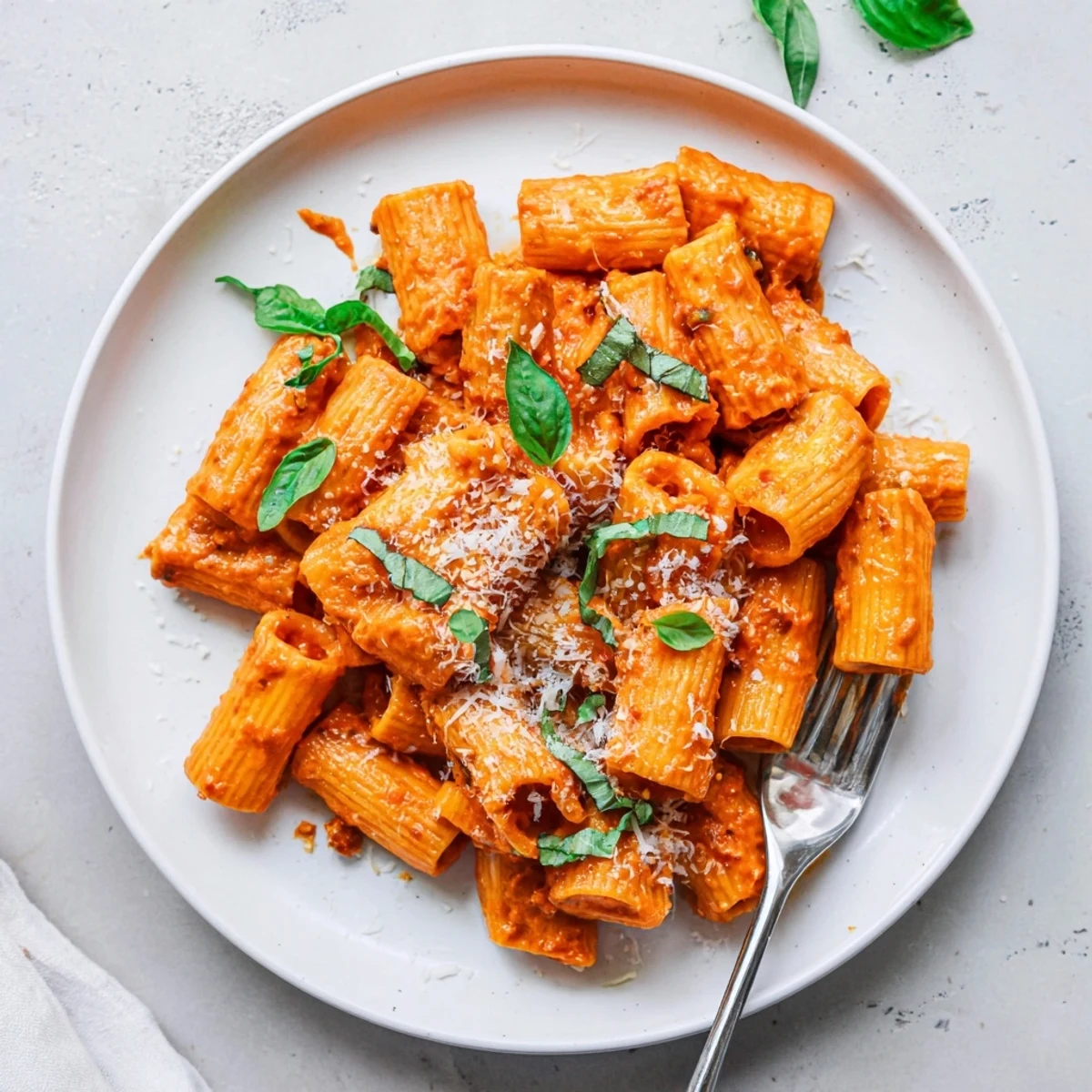 Creamy Tomato Garlic Pasta