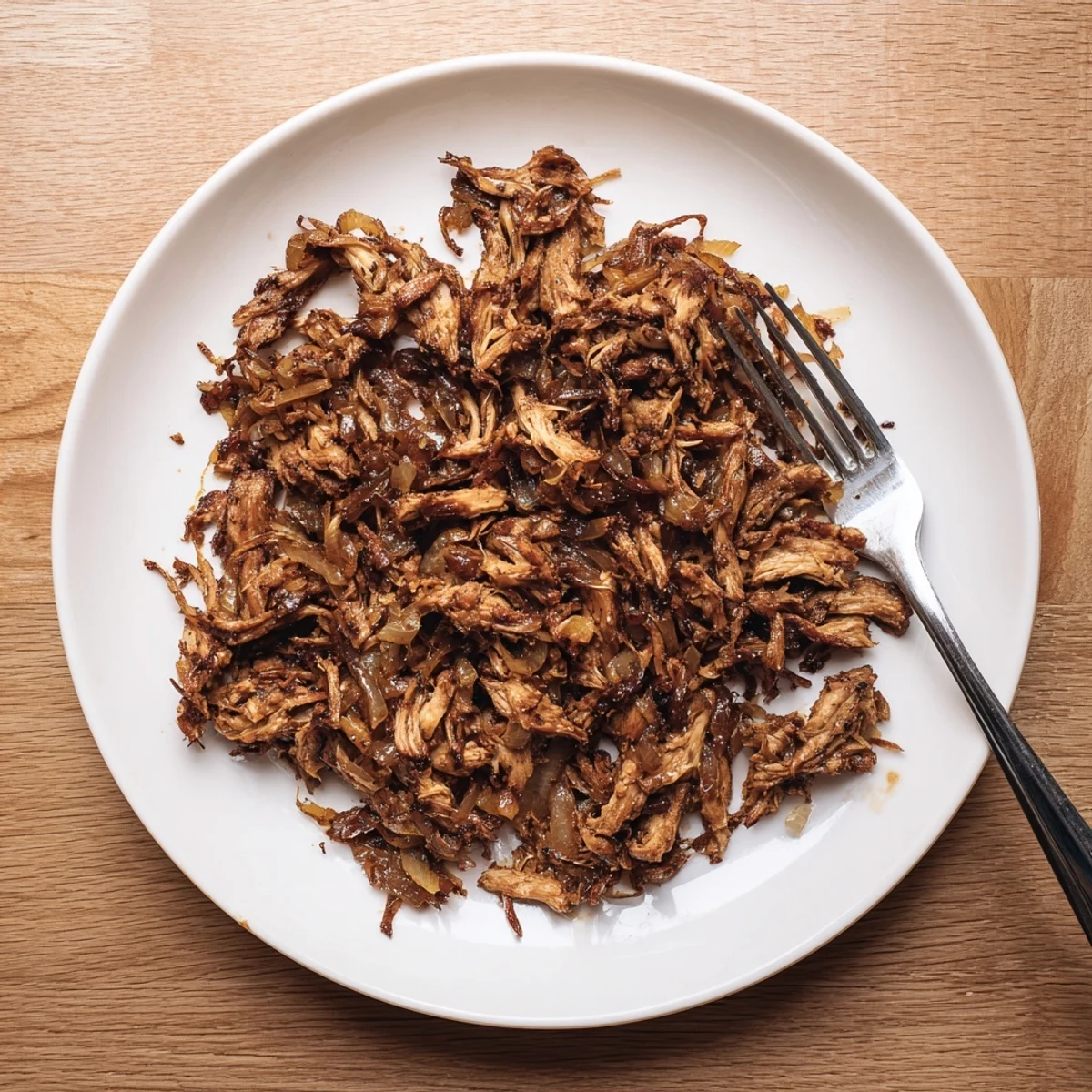Crispy oyster mushroom carnitas seasoned with cumin and smoked paprika served with lime wedges