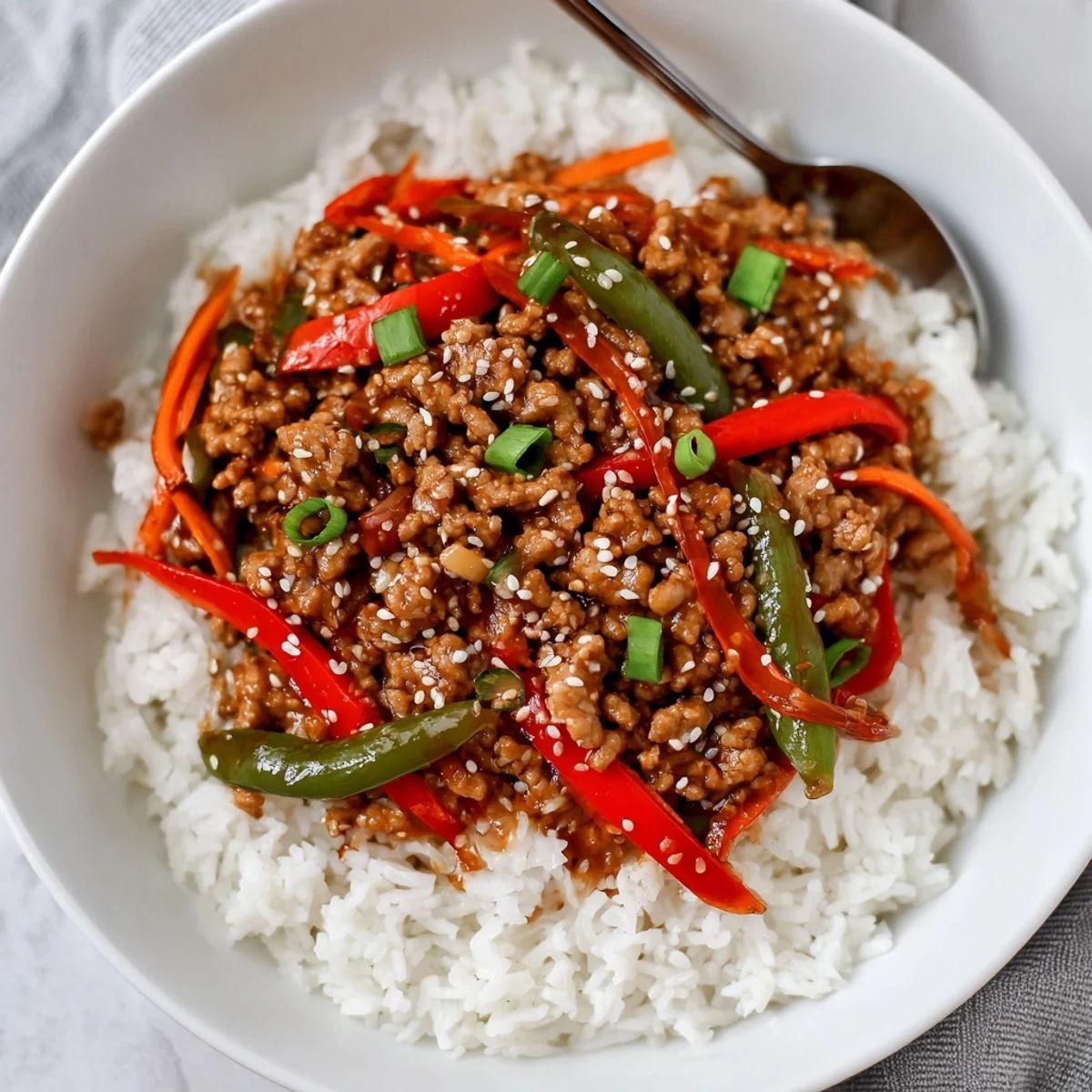 Warm, aromatic ginger and garlic lift a serving of Teriyaki Turkey Rice Bowls