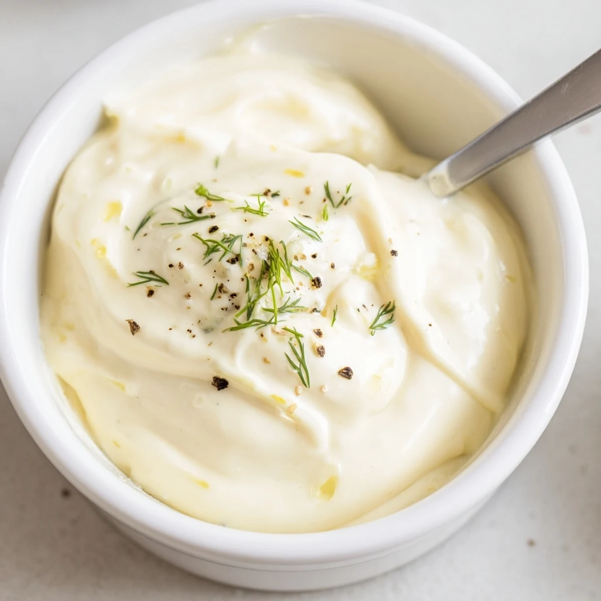 Creamy Tangy Sauce drizzled over grilled salmon, silky texture and bright lemon.