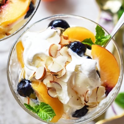 Peaches And Cream Salad